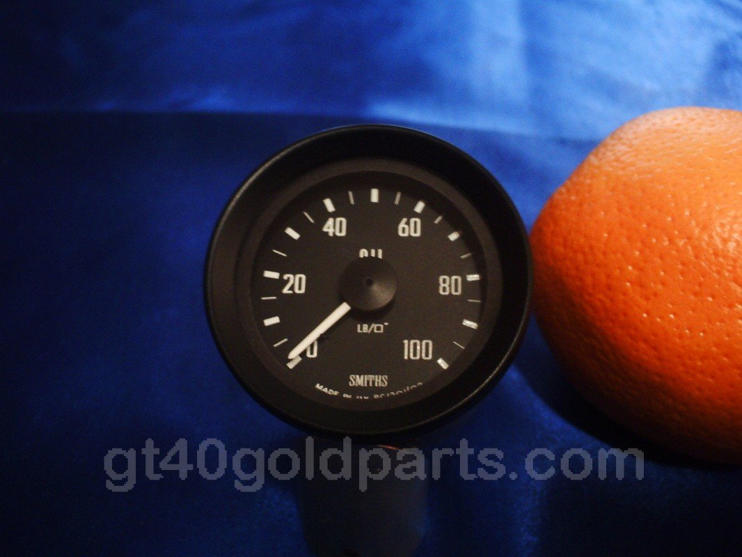 GT40 Oil Pressure Gauge
